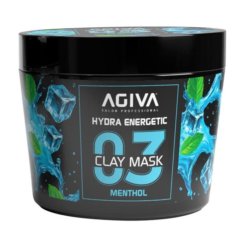 Maschera di Argilla Energetica Agiva Hydra Mentolo 03 (300ml)