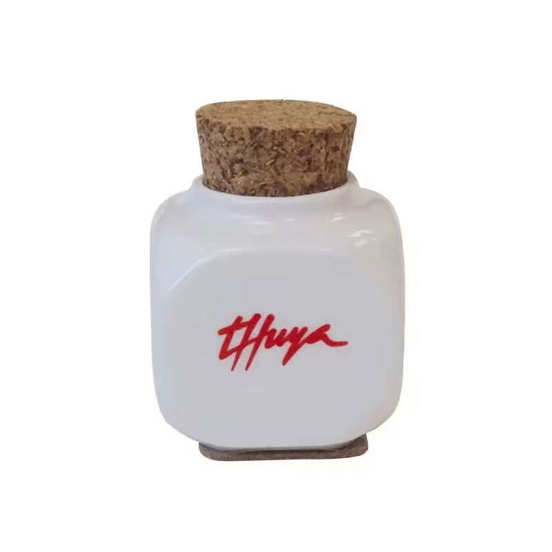 Thuya Biały Porcelanowy Wazon