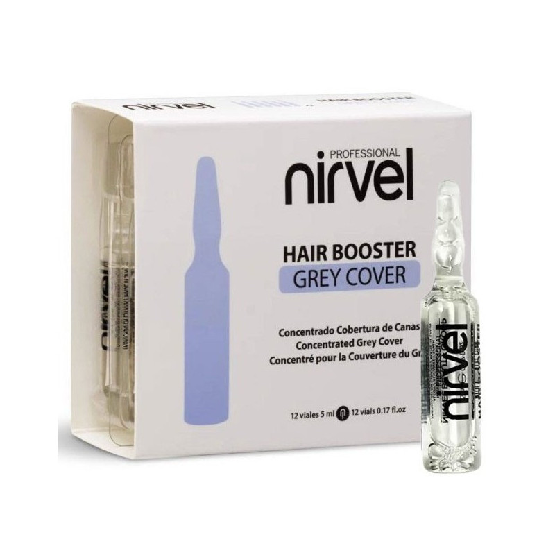 Nirvel Hair Booster Grey Cover (12x5ml)