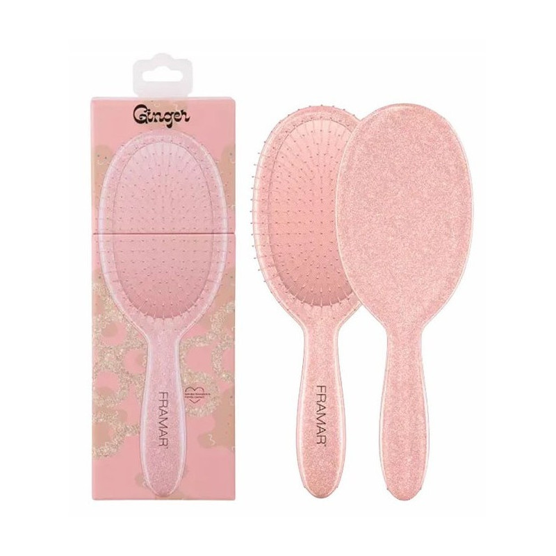 Framar Detangle Brush Cookie Cutter-Ginger