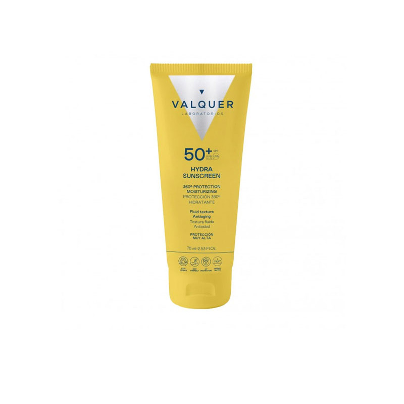 Valquer Gesichtsschutz 50+ Hydra Sonnencreme (75ml)