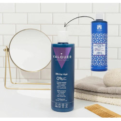 Valquer Shampoo für Weißes und Graues Haar Zero (400ml)