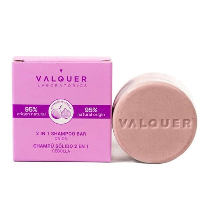 Valquer Szampon w kostce 2 w 1 Cebula (70g)