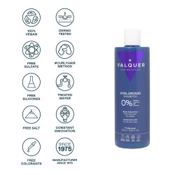 Valquer Hyaluron Shampoo 0% (400ml)