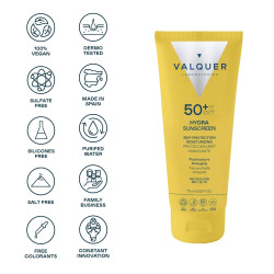 Valquer Facial Protector 50+ Hydra Sunscreen (75ml)