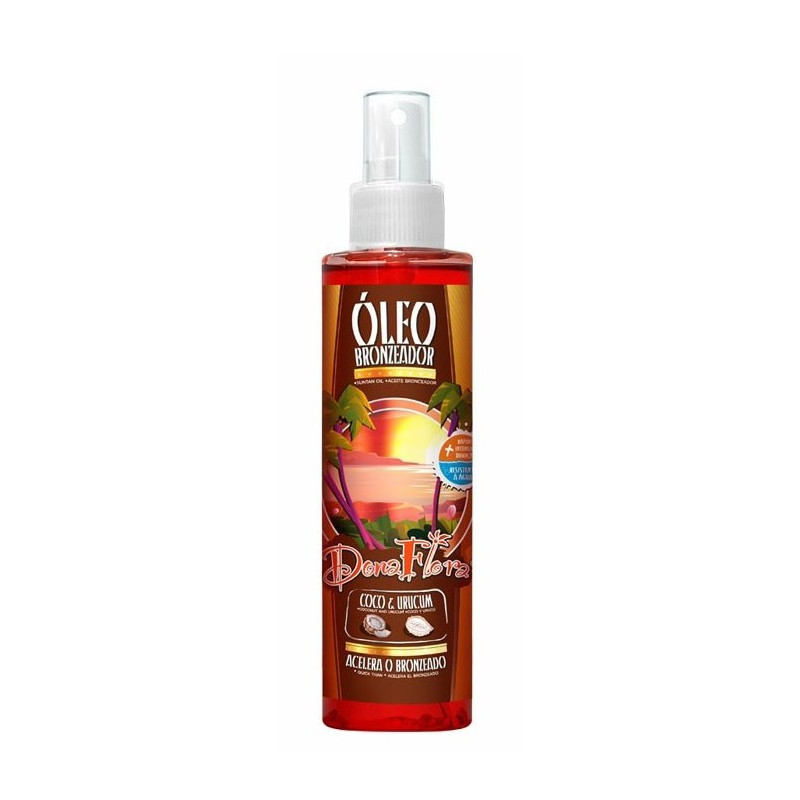 Dona Flora Kokosowy i Urucum Olejek do Opalania (200ml)