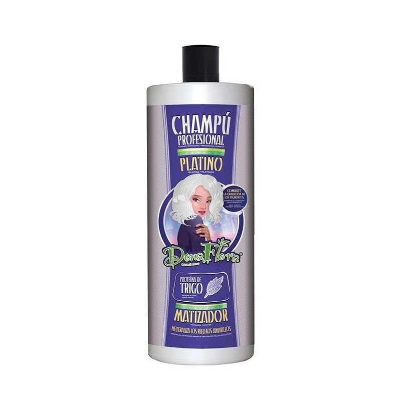 Dona Flora Platynowy Szampon Tonujący (1000ml)