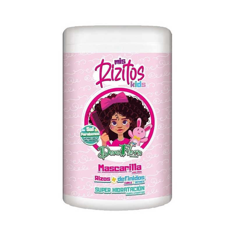 Dona Flora Mis Rizitos kids Mascarilla  (1000ml)