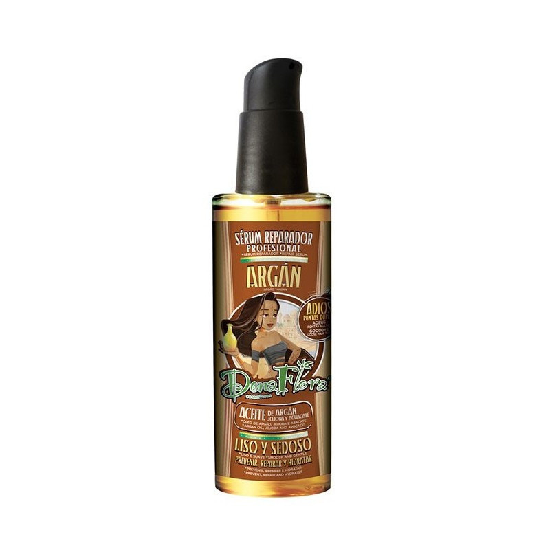Dona Flora Sérum Réparateur Lisse et Soyeux à l'Argan et à la Macadamia (100ml)