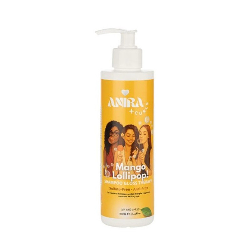 Anira Curls Mango Lecca-lecca Shampoo Terapia Lucentezza (300ml)