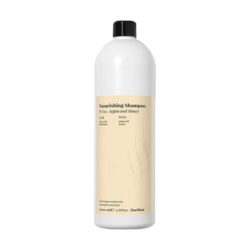 Shampooing Nourrissant Back Bar N.2 Argan Et Miel (1000ml)