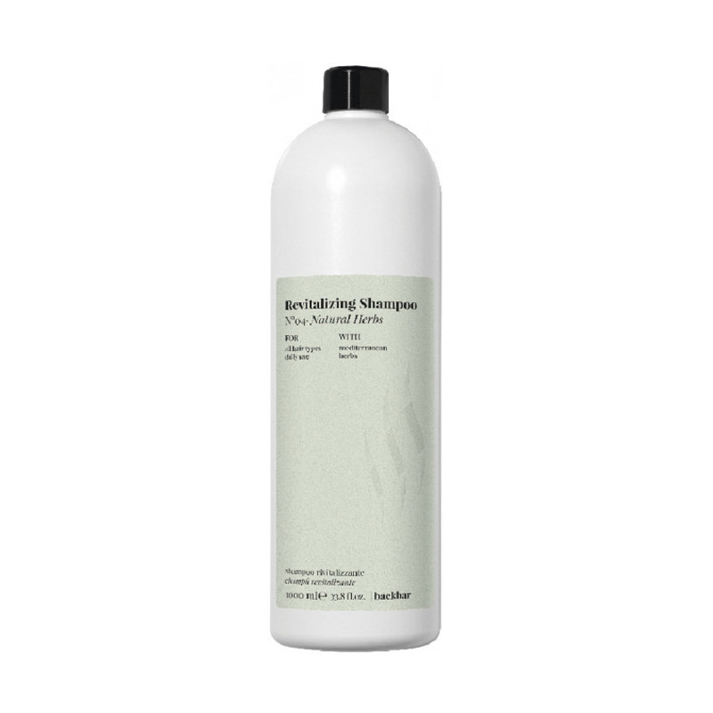Farmavita Back Bar Shampoo Rivitalizzante N.4 Erbe Naturali (1000ml)
