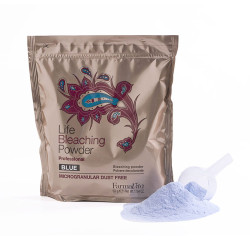 Poudre de décoloration Farmavita Life Bleaching Blue Sac en aluminium (500gr)