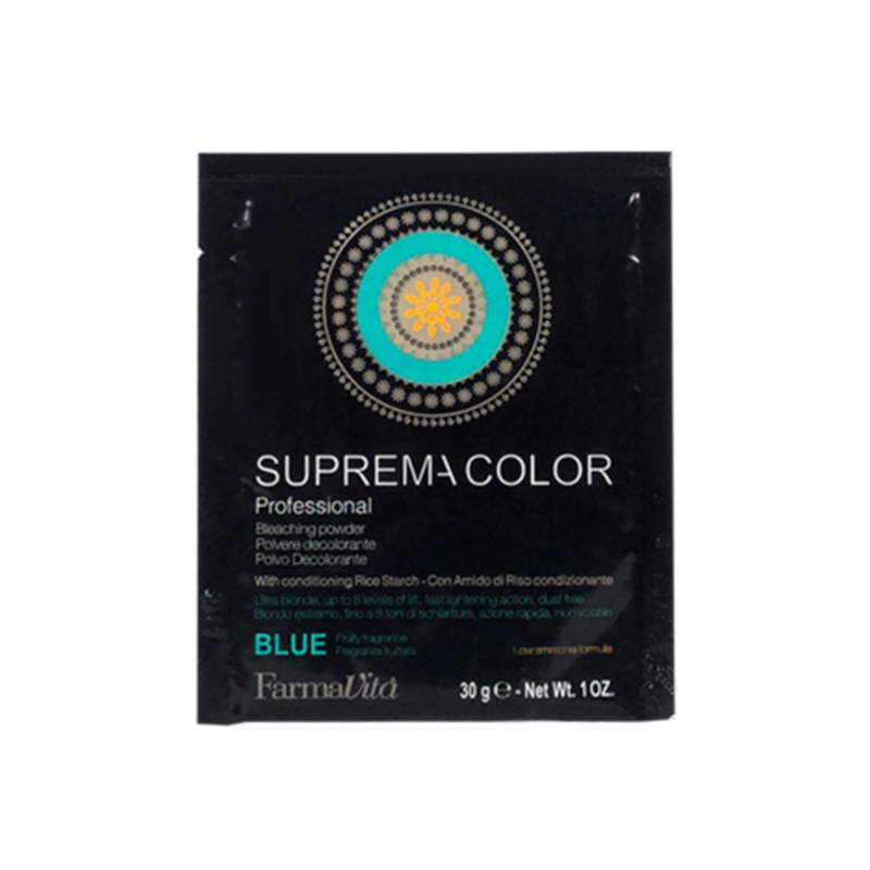 Farmavita Suprema Color Life Bleichpulver Blaue Tasche (30gr)