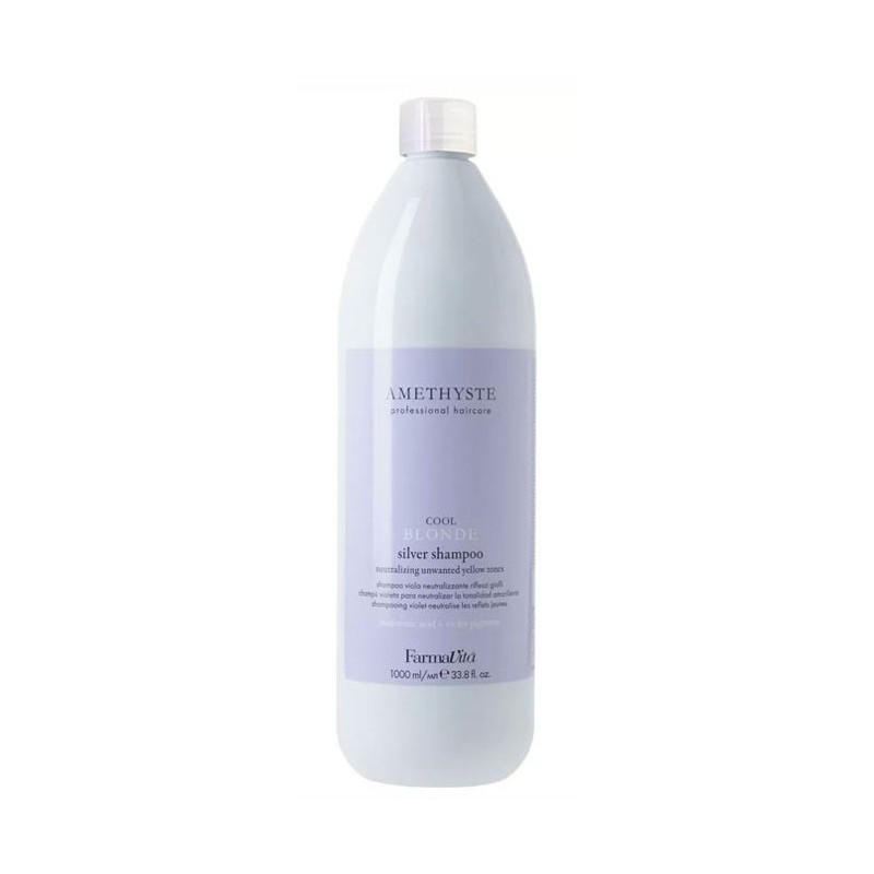 Farmavita Amethyste Chłodny Blond Srebrny Szampon (1000ml)