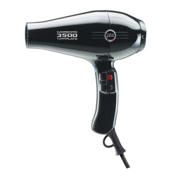 Gamma Piu Sèche-cheveux 3500 Tormalionic Noir