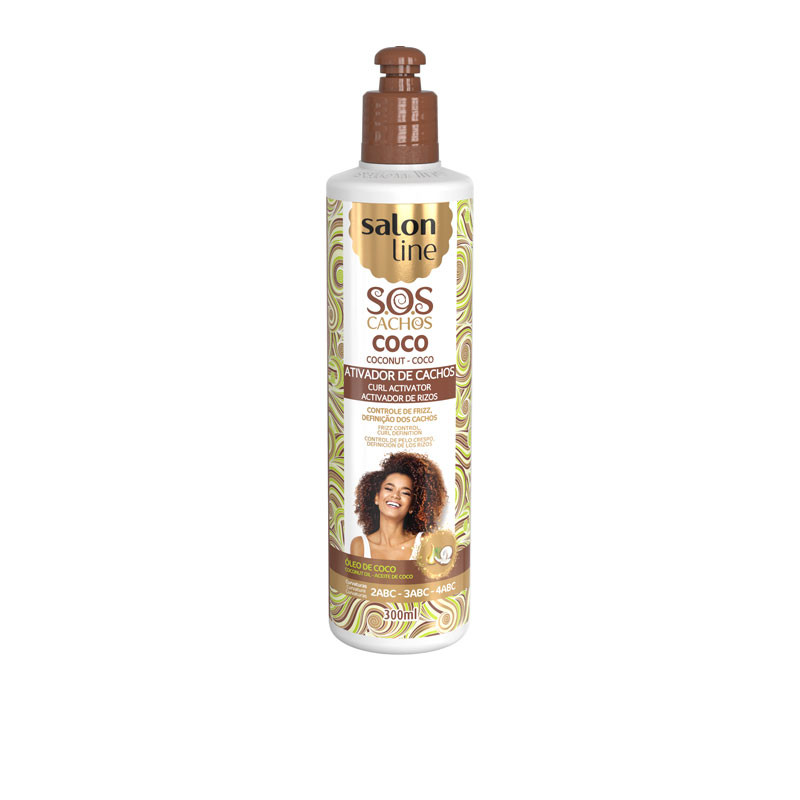 Salon Line SOS Curl Activator Coconut Deep Treatment (300ml)