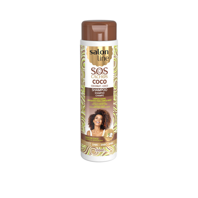 Salon Line SOS Głęboka Kuracja Szampon Kokosowy (300ml)