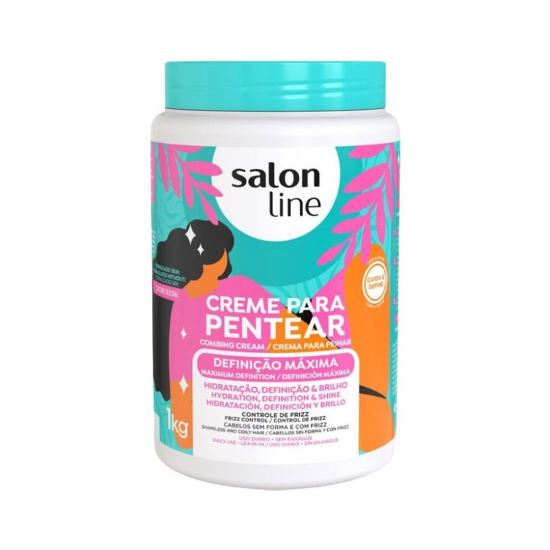 Salon Line Crema Pentear Definição Máxima (1Kg)