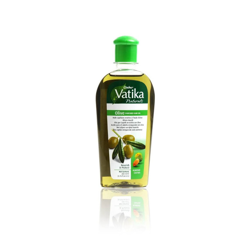 Vatika Olejek do Włosów Wzbogacony Dziewiczą Oliwa z Oliwek (200ml)