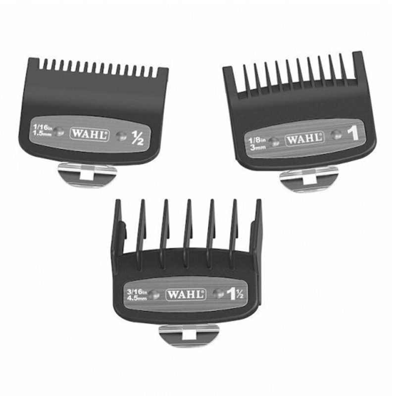 Wahl Zestaw 3 Grzebieni Premium (1.5-3-4MM)