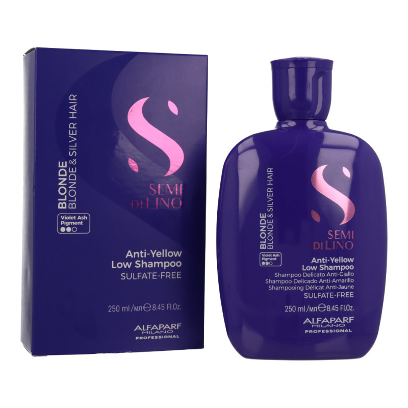 Alfaparf Semi Di Lino Biondo Anti-Giallo Low Shampoo