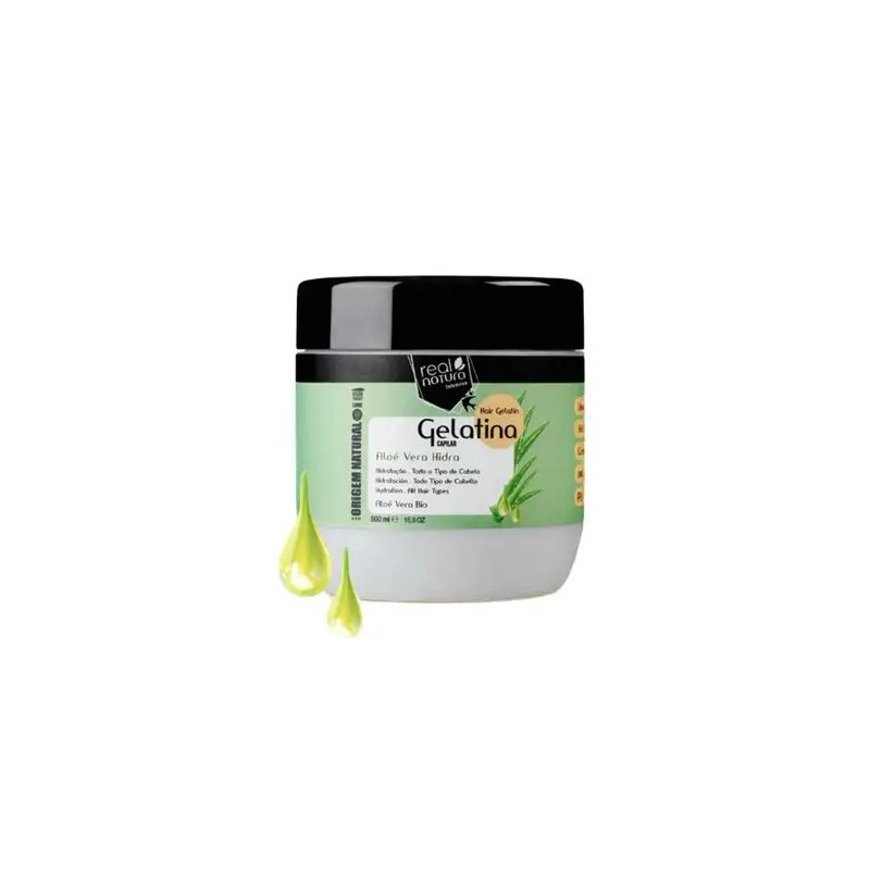 Real Natura Aloe Vera Gel Capelli (500ml)