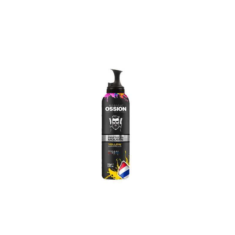 Ossion Półtrwała Pianka Koloryzująca Żółta (150ml)