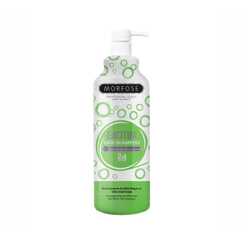 Morfose Szampon do włosów Biotyna Zielony (1000ml)