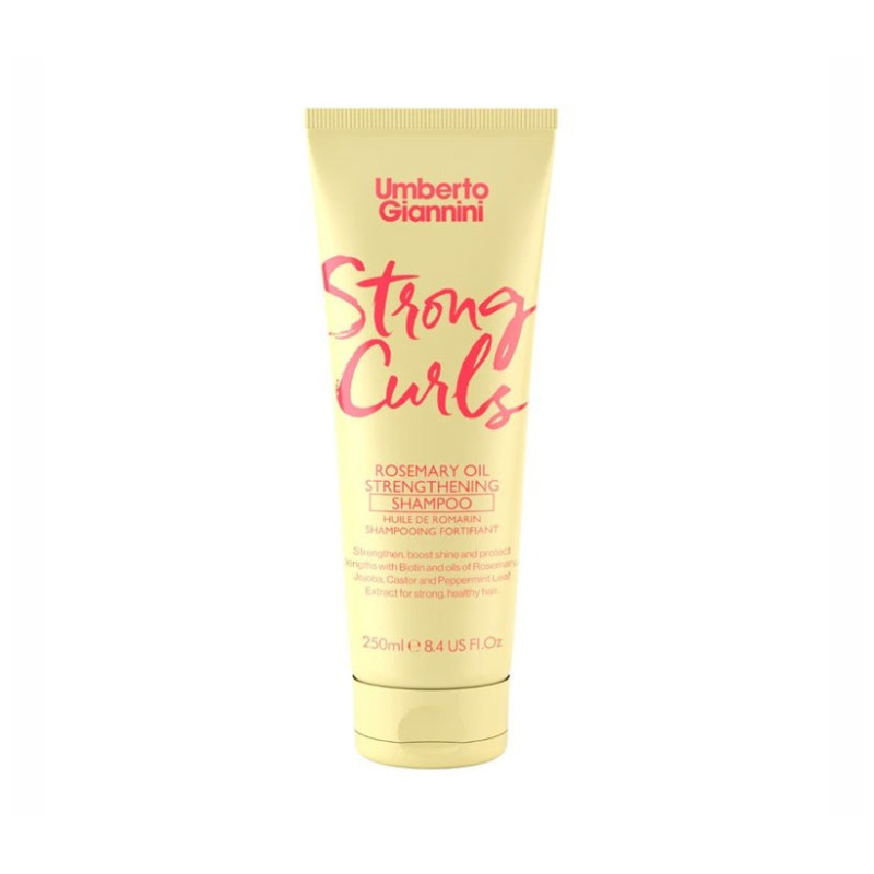 Umberto Giannini Shampoing Boucles Fortes à l'Huile de Romarin (250ml)