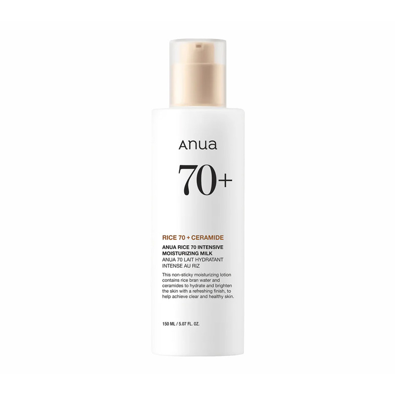 Anua Rice 70 Intensiv feuchtigkeitsspendende Milch (150ml)