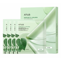 Anua Heartleaf 70 Maschera Lenitiva al Collagene X (4u)