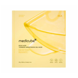 Medicube Kojic Acid Turmeric Brightening Gel Mask (4 uds)