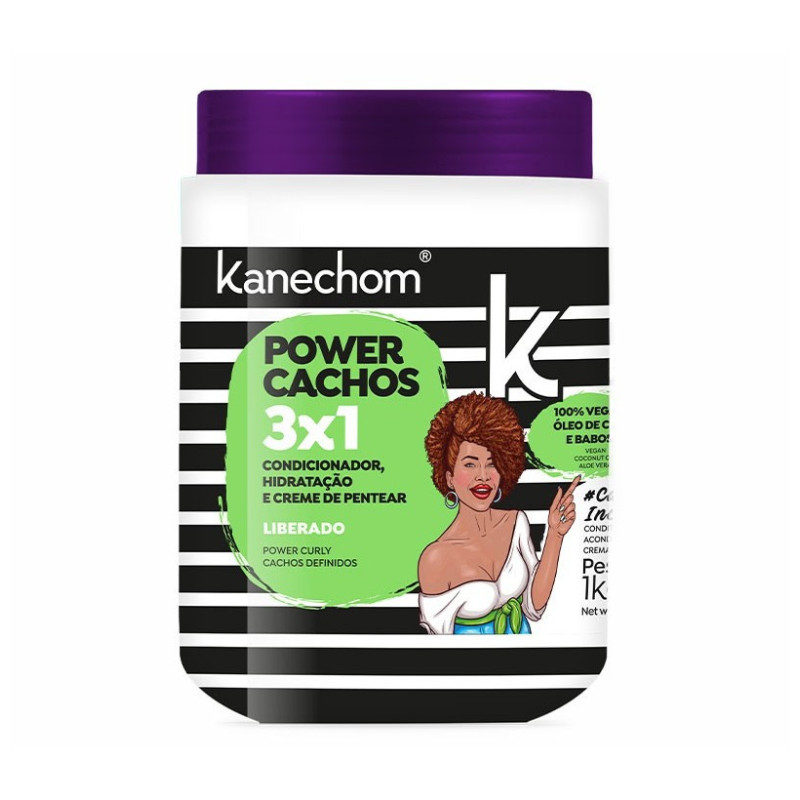 Kanechom Haarmaske 3 in 1 Power Locken (1kg)