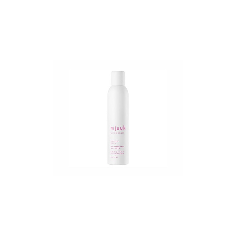 Mjuuk Naked Sense Parfümfreies Haarspray Mittel (250ml)