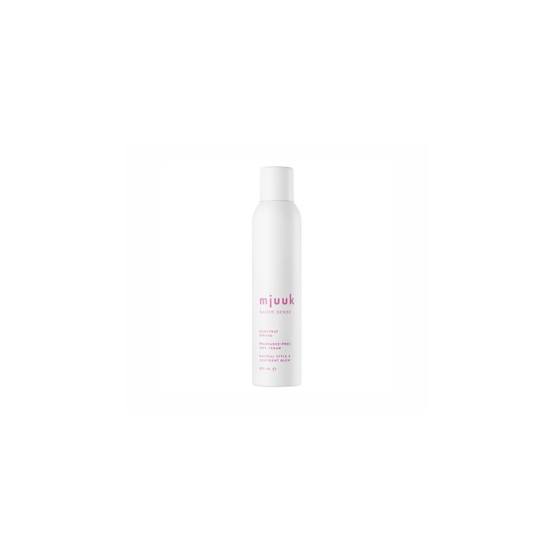 Mjuuk Naked Sense Lacca per capelli senza profumo Forte (250ml)