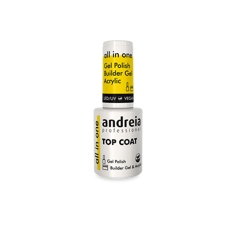 Andreia Todo en Uno Top Coat - Vegano (10,5ml)