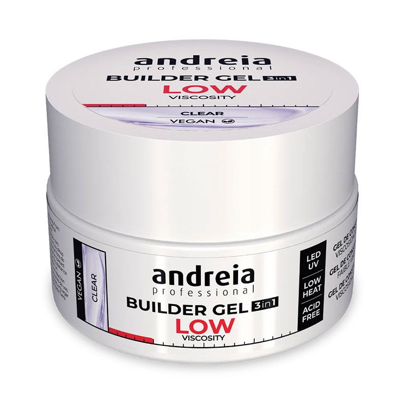 Andreia Gel Constructor Baja Viscosidad Transparente