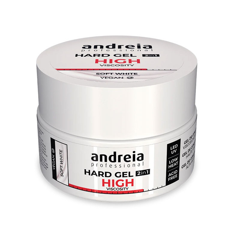 Andreia Gel Rigido Alta Viscosità Bianco Morbido