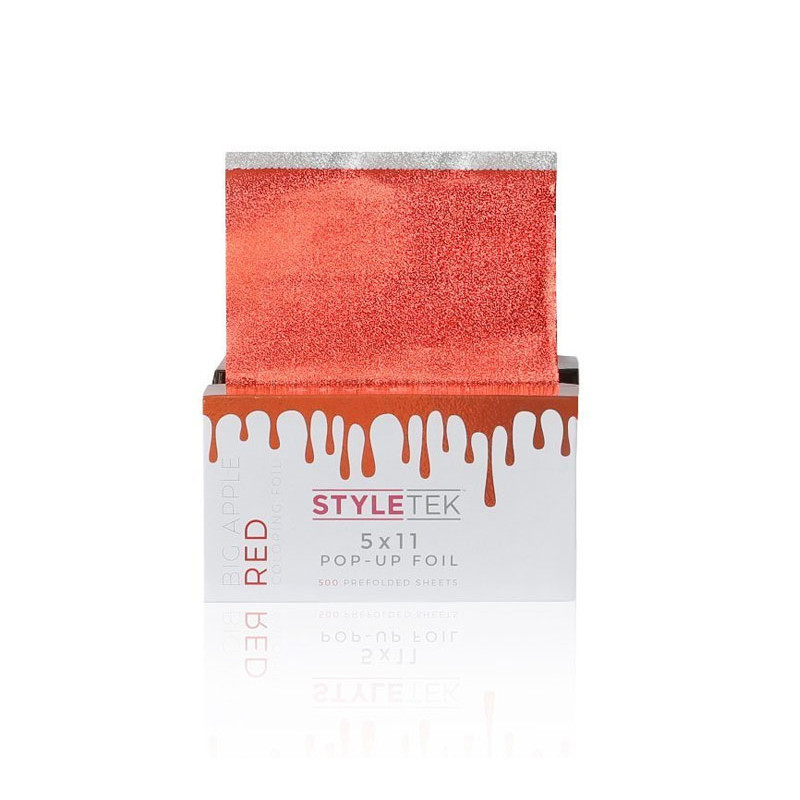Styletek 5x11 Pop Up Foil Big Apple Red (500 Sheets)