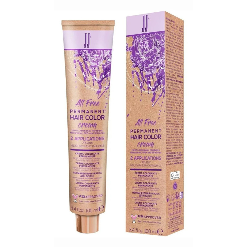 Jj Frei von allem Permanente Farbe (100ml)