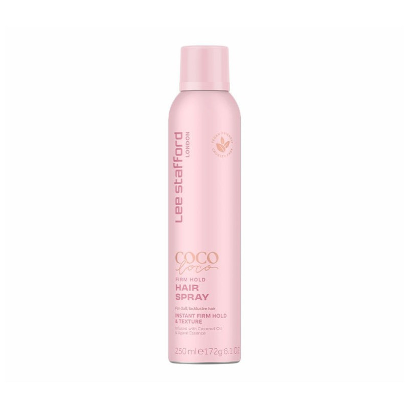 Lee Stafford Coco Loco & Agave Firm Hold Hair Spray (250ml)