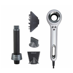 Eolux Ionen-Haartrockner Brushless Weiß Eolux 1500W Set (EX02WHT Plus)