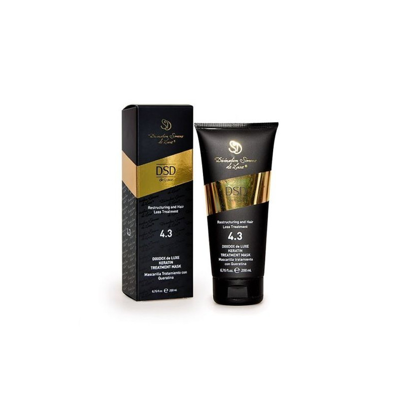 Dsd De Luxe Restrukturierende Anti-Haarausfall-Behandlungsmaske Behandlung mit Keratin 4.3 Dsd De Luxe Restrukturierende Anti-Haarausfall-Behandlungsmaske Behandlung mit Keratin 4.3