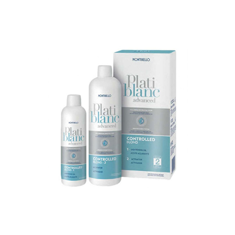 Montibel·lo Platiblanc Color Control Controlled Bleaching (Treatment + Activador) (200 ml+ 400ml) Montibel·lo Platiblanc Color Control Controlled Bleaching (Treatment + Activador) (200 ml+ 400ml)