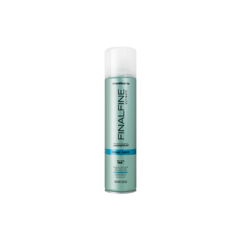 Montibel·lo FinalFine (Strong Gas Free) Shine lacca professionale per capelli - Senza gas (400ml)