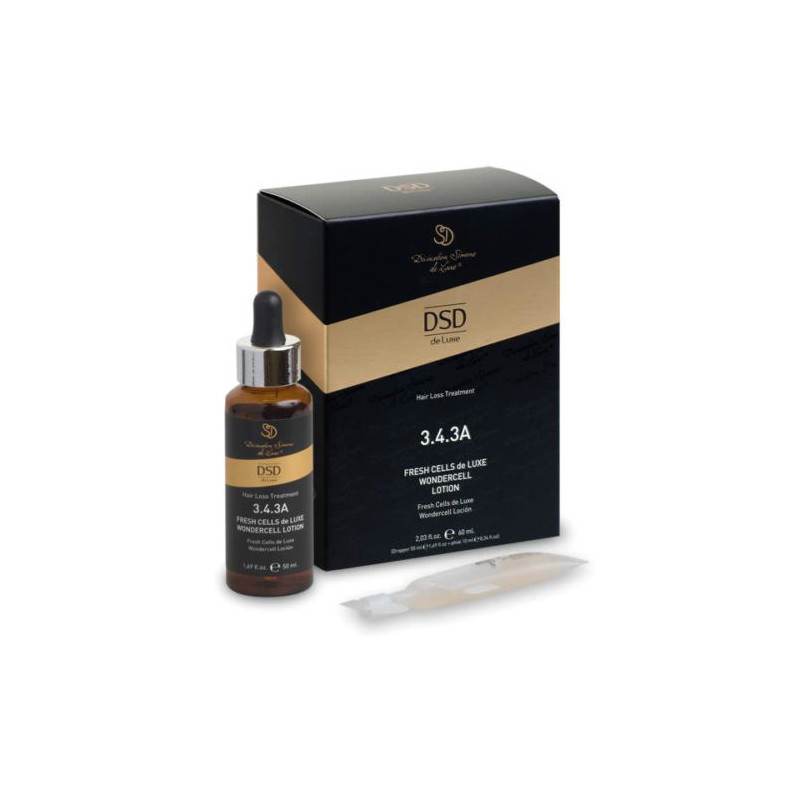 DSD de Luxe Trattamento Anti-Caduta Wondercell Lozione 3.4.3A (50 + 10ml)