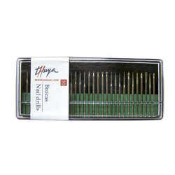 Thuya Box mit 30 Bohrern