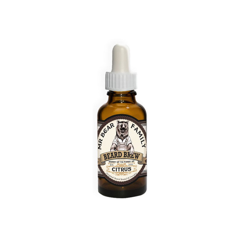 Mr Bear Family Beard Brew Citrus Aceite para Barba (30ml) Mr Bear Family Beard Brew Citrus Aceite para Barba (30ml)