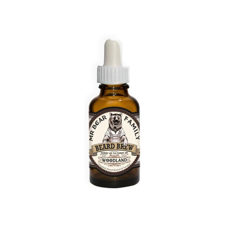 Mr Bear Family Beard Brew Woodland Aceite para Barba (30ml)